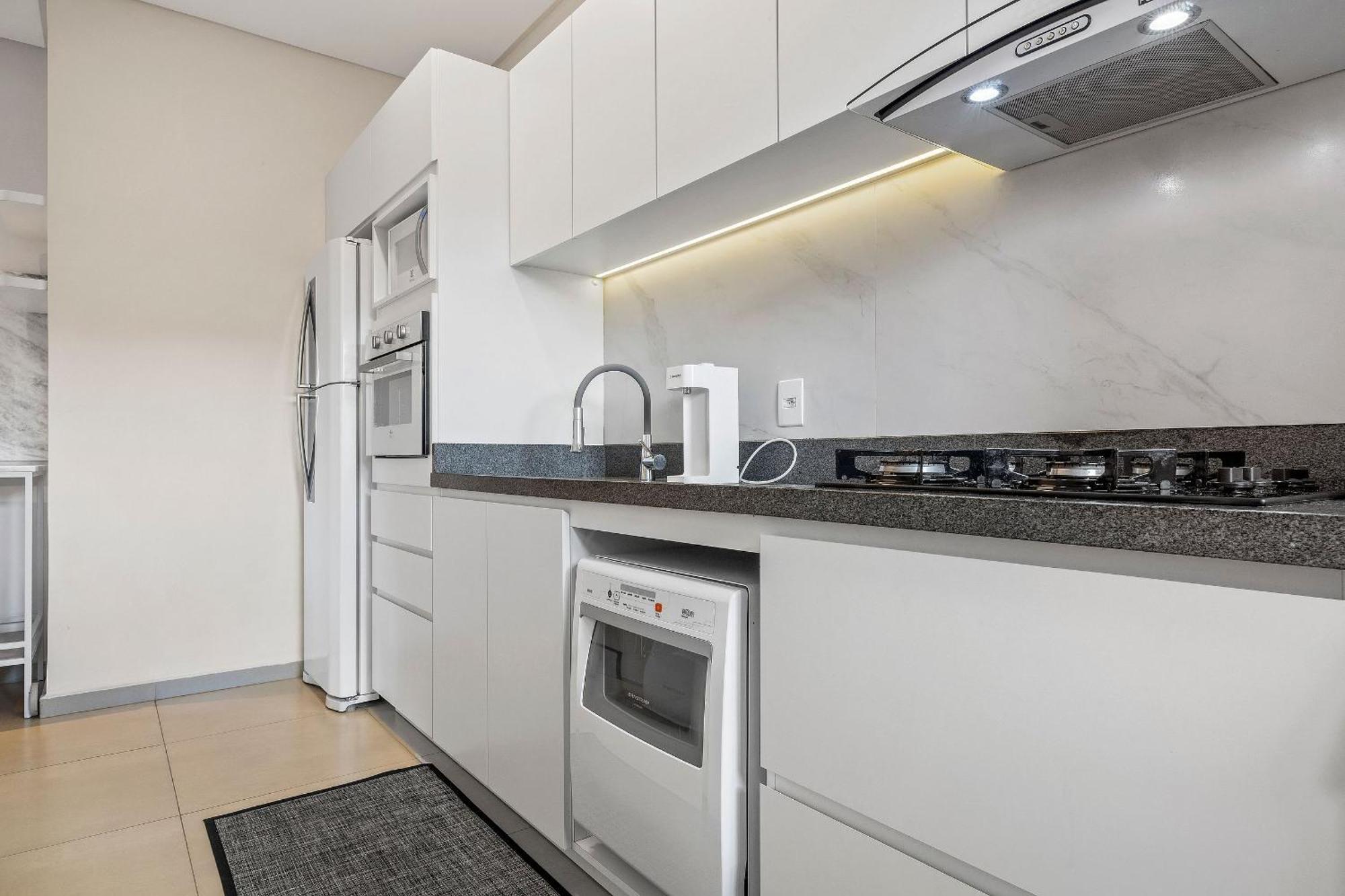 Apartamento Essence 2 Suites By Achei กรามาโด ภายนอก รูปภาพ